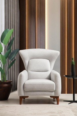 Silla de lujo Salón moderno Muebles de tela de diseño patchwork