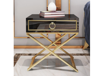 Mesa de noche consola mesa auxiliar dormitorio decoración cómoda armario mesas.