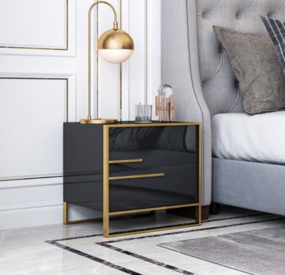 Mesa de noche consola auxiliar para dormitorio diseño de madera consolas mesa