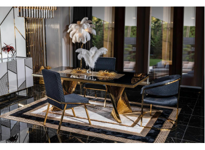 Juego de comedor Set de mobiliario Silla Mesa 4 sillas Grupo 5 piezas Grupo Muebles