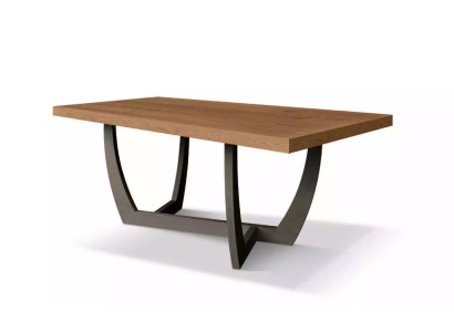Mesa de comedor de madera de 180cm, mesa de cocina, mesas de comedor nuevas, marrón, mesa moderna.