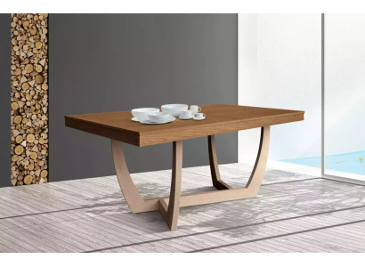 Mesa extensible de comedor Mesa de cocina Mesas de comedor Mesa de madera Mesa de madera Moderno