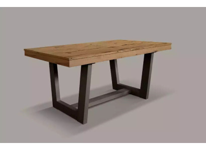Mesa de comedor extensible de madera, mesa de comedor, mesa extensible 160/240 x 90 x 78 cm estilo moderno.