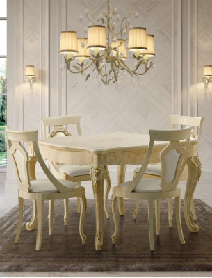 Sillas de comedor de madera, sillón de lujo beige, silla con respaldo, muebles de sala de estar color beige, nuevos