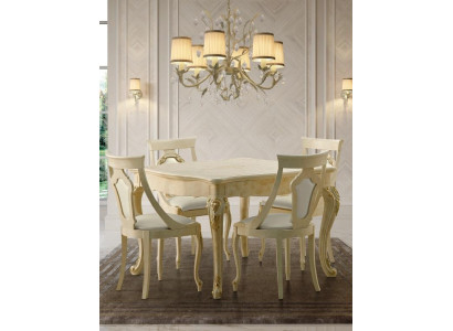 Sillas de comedor de madera, sillón de lujo beige, silla con respaldo, muebles de sala de estar color beige, nuevos