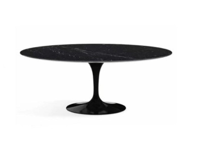 Muebles de comedor Mesa de comedor Negra Diseño de mesa Mesas Muebles de lujo Redonda Nuevo