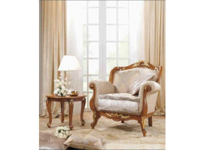 Sillón de tela de 1 plaza, sofá tapizado Sofás de diseño de lujo clásico barroco rococó