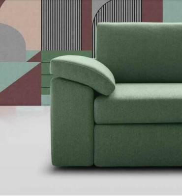 Eckcouch Sofá Sofás italianos Sofá sofás Conjunto Muebles Tela alfitalia