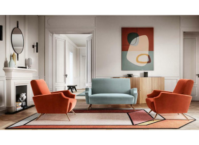 Conjunto de sofás 2+1+1 asientos sofá asiento sofá tapizado juego de sofás Sofás modernos nuevos