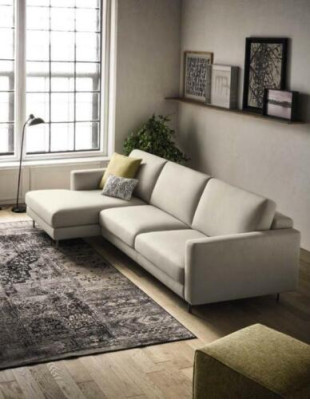 Sofá esquinero italiano Sofás Sofá Sofá Sofá Conjunto Muebles Tela alfitalia