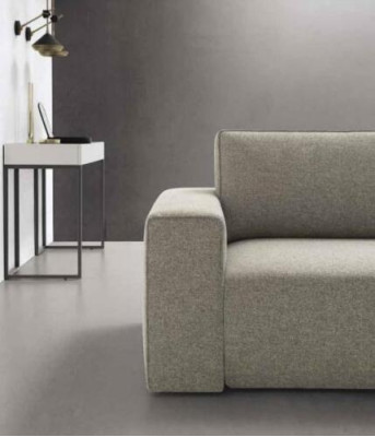 Sofá de tres plazas de tela Relax Couchen, sofá de diseño de tres plazas, tapizado, alfitalia, nuevo.