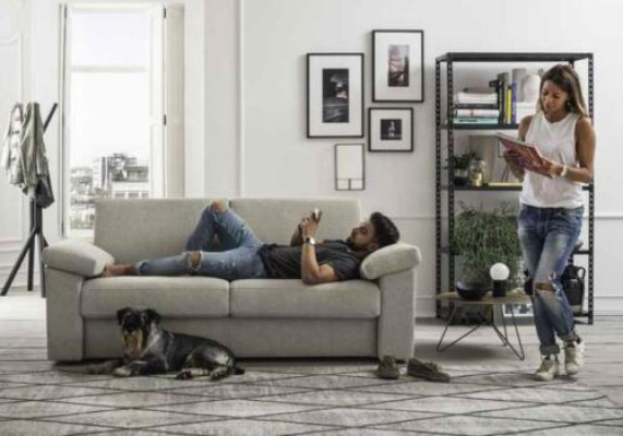 Muebles italianos Diseño Sofás Tapizados Sofá Sofá Cama alfitalia
