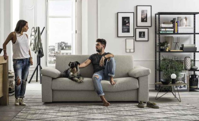 Muebles italianos Diseño Sofás Tapizados Sofá Sofá Cama alfitalia
