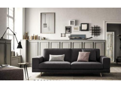 Estilo italiano Sofá de lujo para sala de estar Sofá de 3 plazas Sofá alfitalia