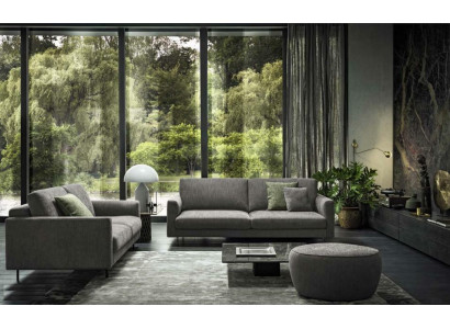 Muebles de lujo para la sala de estar Sofás Sofá de 3 plazas Moderno alfitalia Sofás italianos nuevos