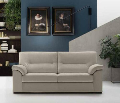 Sofá de salón de tres plazas con función de cama para la oficina