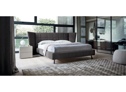 Cama de diseño de lujo, camas 160 x 200 cm Dubai doble hotel de madera cama de dormitorio.