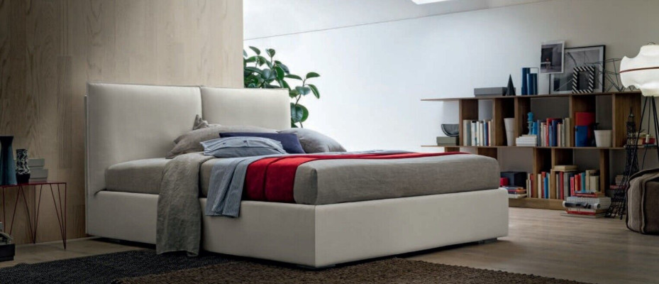 Camas dobles acolchadas de diseño de madera lujo cama dormitorio textil italiano