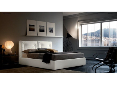 Camas de lujo dormitorio 160 x 200 cm Diseño textil acolchado doble hotel