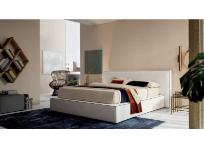 Diseñador italiano cama dormitorio camas textiles hotel de lujo muebles tapizados