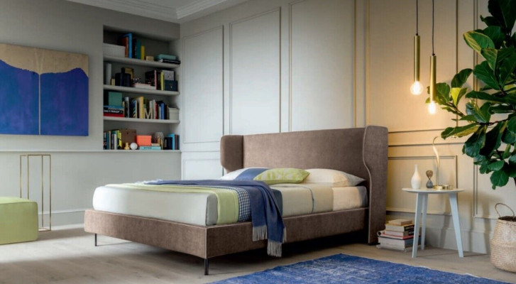 Diseño de cama de lujo de dormitorio cama de madera camas 180x200cm camas dobles Hotel
