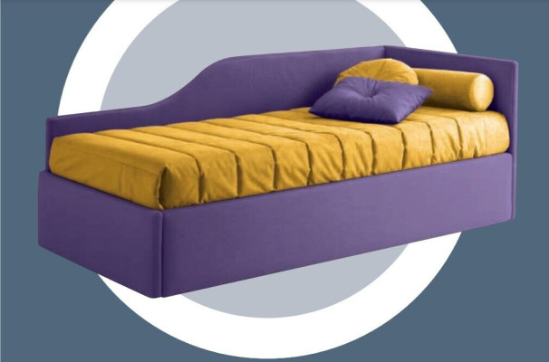 Lujo camas cama doble de madera 90x200 cm Nueva cama de madera cama tapizada Italia Nueva