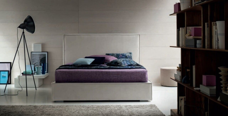 Cama 180x200 Dormitorio Matrimonio Lujo Hotel Camas Dobles Diseño Madera Moderno