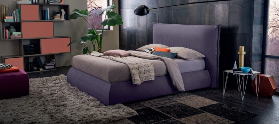 Cama de diseñador 120x200 cm, cama tapizada de diseñador, cama, camas, cama doble, cama matrimonial, nueva.