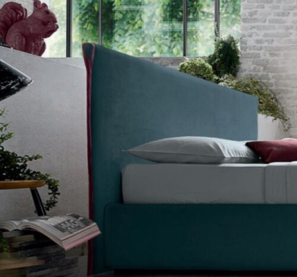 Diseño de muebles de hotel de lujo de Italia, camas de lujo cama doble 180x200 cm Estilo moderno