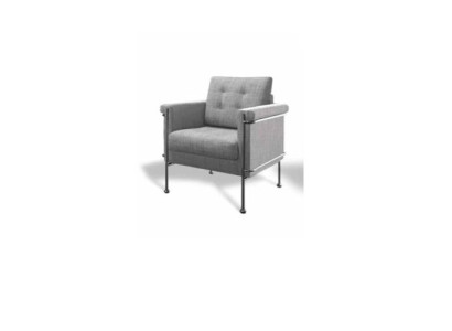 Diseño Relax Club Sillón Lounge Sofá de 1 plaza Silla de televisión Sofá tapizado en tela