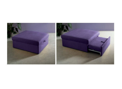 Taburete Diseño Tapizado Reposapiés Otomana Asiento Textil Sillón Club Salón Pufa