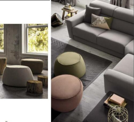Taburete Taburete Taburete Puff Taburete Taburete Reposapiés Otomana Terciopelo 50x67m Textil