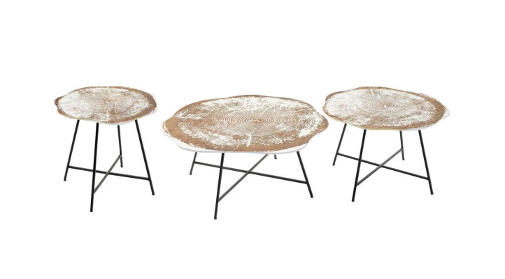 Mesa de centro mesa de café moderna salón estilo italiano decoración