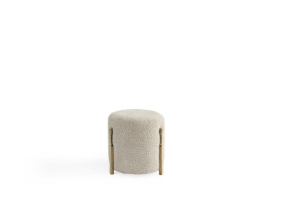 Taburete redondo Taburete Puf Reposapiés Taburete Taburete acolchado Taburete de asiento Taburete