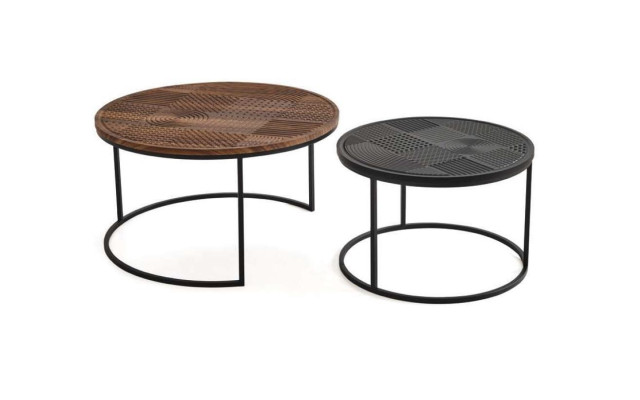 Mesa de centro, mesa de café, muebles de diseño, mesa, mesa de salón, negro