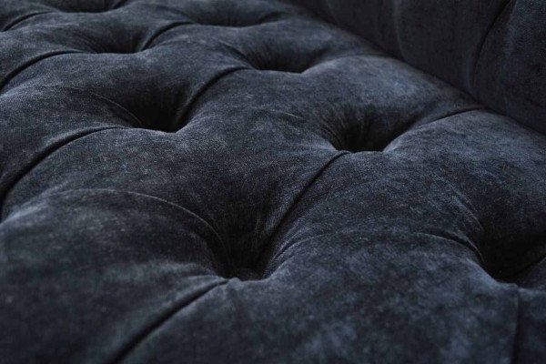 Diseño Sofá Cama Cojín 3 Plazas Sofás Azul Sofás Asiento Tela Nuevo