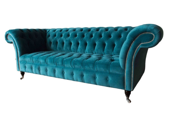 Sofá de tres plazas tapizado 3 plazas diseño de sofás de lujo muebles textil nuevo
