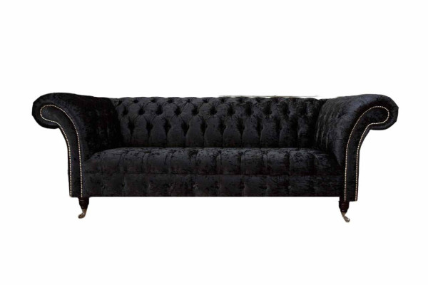 Sofá de lujo textil Chesterfield Sofás Tapizados de dos plazas
