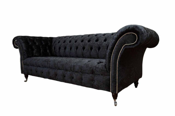 Sofá de lujo textil Chesterfield Sofás Tapizados de dos plazas