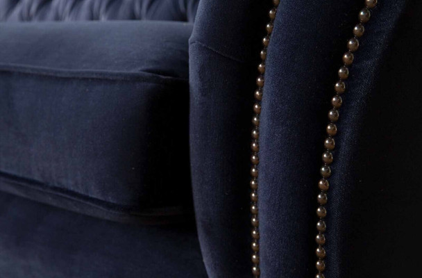 Chesterfield sofá de 3 plazas tapizado diseño sofá 3 plazas muebles