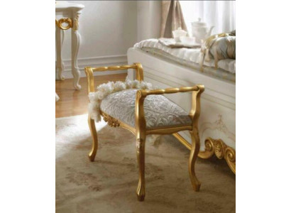 Taburete clásico Reposapiés Chaise longue Taburete adicional Otomana Banco de asiento Nuevo