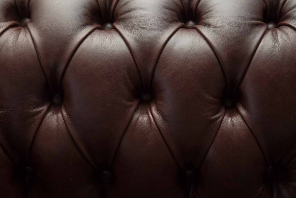 Sofá Chesterfield Chesterfield acolchado Sofás de 2 plazas de cuero y tela Lounge nuevo