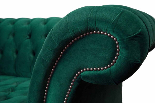 Chesterfield sofá de dos plazas 2 plazas Sofás de diseño Acolchados Asientos modernos Tapizado