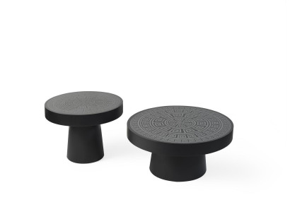 Mesa de centro de lujo de madera Muebles Mesa moderna Mesita de noche Decoración