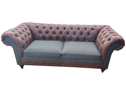 Sofá de 3 plazas diseño Chesterfield sillones tres plazas sofás