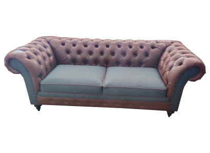 Sofá de 3 plazas diseño Chesterfield sillones tres plazas sofás