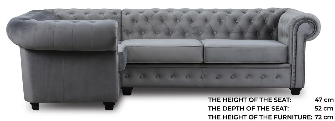 Sofá Chesterfield Sofá Sofá tapizado Muebles de esquina Sofás Telas Textiles