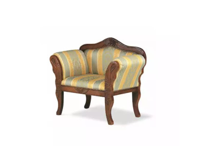 Clásico sillón diseñador individual Nuevos muebles tapizados para sala de estar