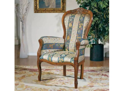 Silla Diseñador Asiento Lujo Tela Acolchonada Tejido Muebles Diseño Clásico