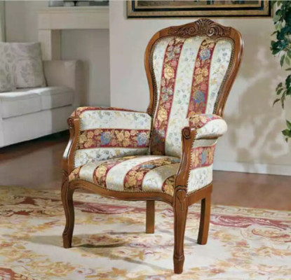 Clásico sillón de diseñador mueble de sala asientos muebles textiles muebles nuevos